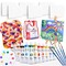 Complete Acrylic Paint Set for Kids, Includes Washable Paints, Storage Bag, Wood Easel, Canvas and More